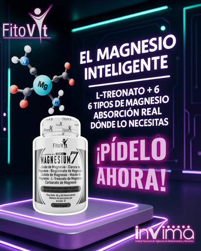 7 MAGNESIUM X60 UND FITOVIT