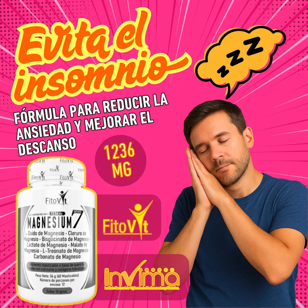 7 MAGNESIUM X60 UND FITOVIT